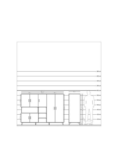 Kronos Dolap 13 Raflı 7 Kapaklı 220x59x163 Çam-çam/antrasit Atlas Çam/antrasıt - Atlas Çam Kronos Dolap 13 Raflı 7 Kapaklı 220x59x163 Çam-çam/antrasit Atlas Çam/antrasıt - Atlas Çam
