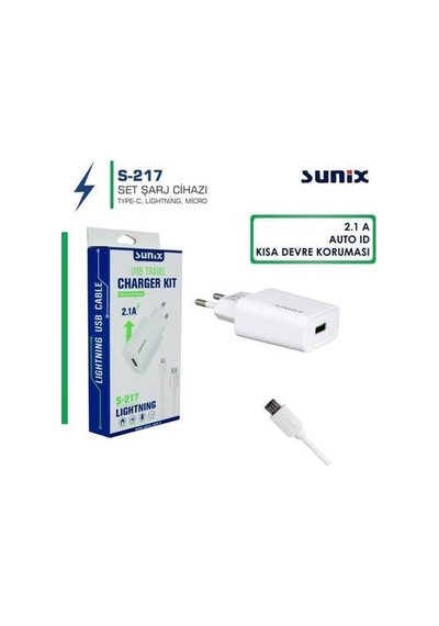 Sunıx S-217 2.1 A Usb Charger Şarj Cihazı