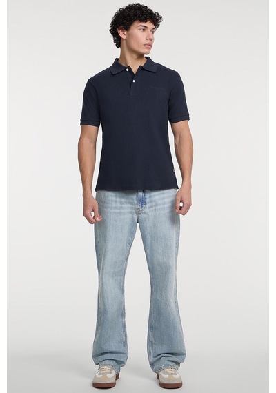 Jeans Erkek Regular Fit Polo Yaka Tişört M4bp29kcjv1 Lacivert