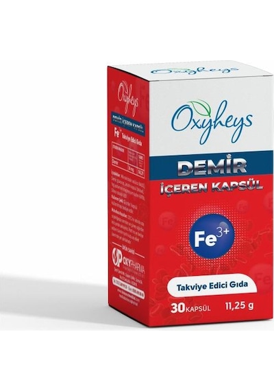OXYHEYS DEMİR İÇEREN KAPSÜL