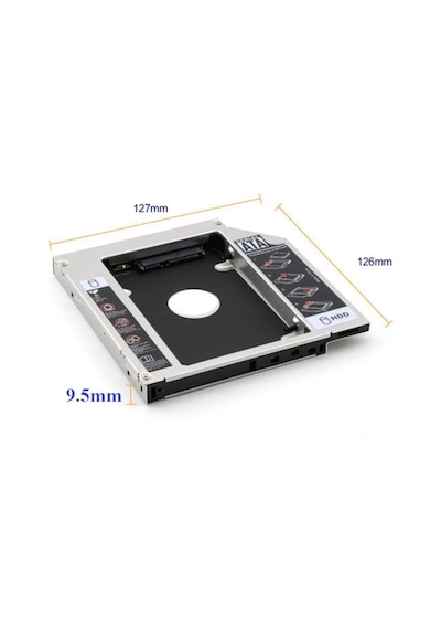 Harddisk Kutusu 9.5 MM Sata Slim Kızak Caddy