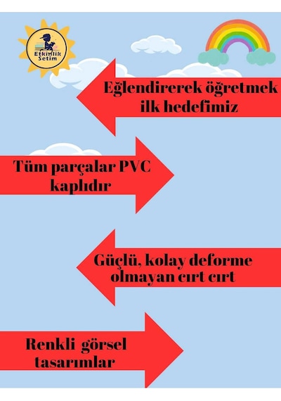 36 Adet Yazlık Kışlık Kıyafet Giydirme Hafıza Geliştiren Cırtlı Etkinlik Oyunu