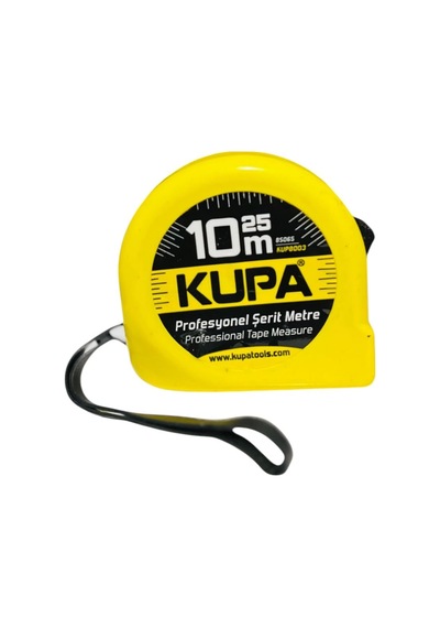 Kupa Şerit Metre, 10x25 Mm, Kup8003 Model 0.004 M - 0.032 M