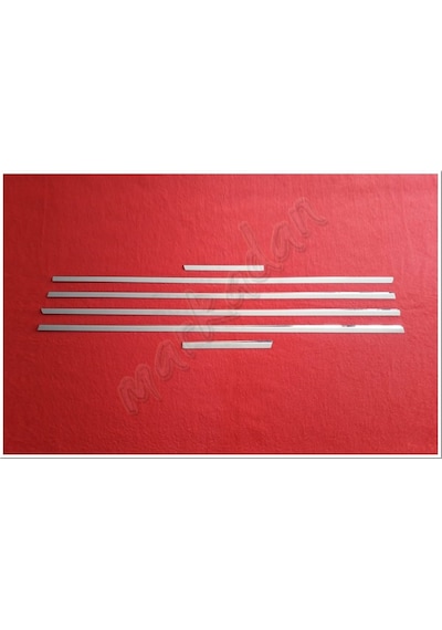 Db Chrome Citroen C5 Cam Çıtası Nikelajı 2001-2007 6 Parça P.çeli