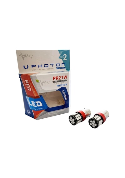 Photon P21W Red 93 Ph7219 R
