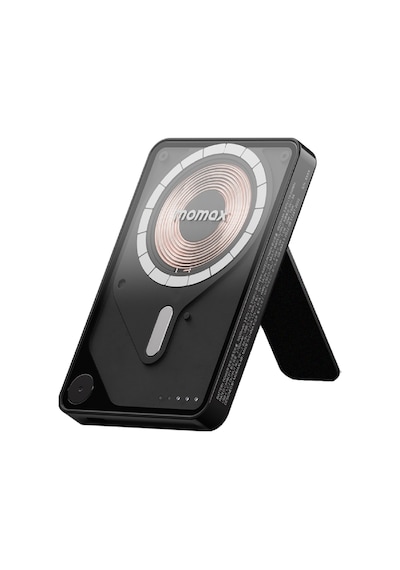 Momax IP131HKD Power X Pro+Magnetic Wireless 5000 mAh Standlı + USB-C Kablo Powerbank Siyah