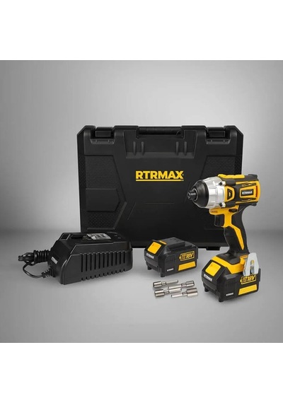 Rtrmax Rtx2022 Akülü Kömürsüz Darbeli Vidalama Çift Akülü 18v 4 Ah X-lion