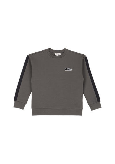 Jeep Haki Erkek Çocuk Baskılı Sweatshirt J6wb-swt7705