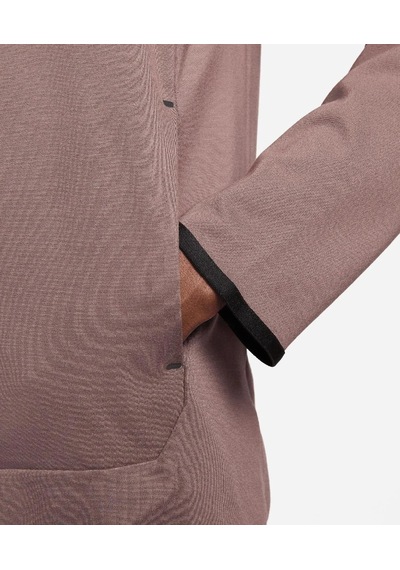 Nike Tech Fleece Lightweight Dx0822-291erkek Hoodie Kahverengi