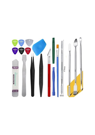 Çok Amaçlı Bilgisayar Tv Notebook Laptop Tablet Telefon Pc Metal Sökme Çubuk Spatula Pena Tamir Onarım Seti26