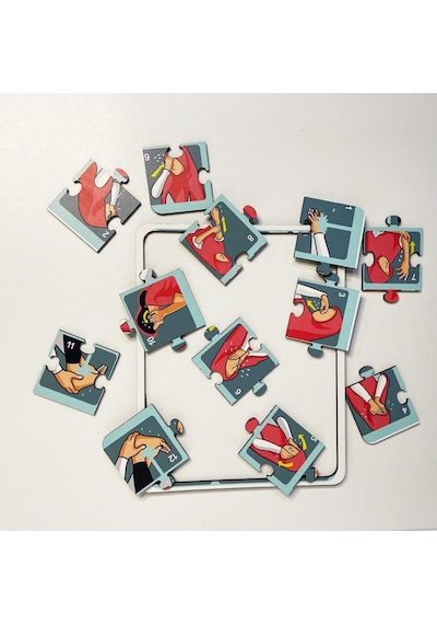 Moon Beavers İslamı Öğreniyorum Puzzle Serisi - Kız Abdest 83016,islami Eğitici Öğretici Ahşap Oyuncak