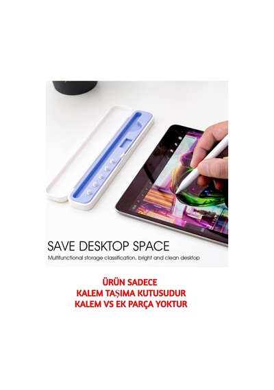 Pencil 1 / 2 Usb C / Pro / Huawei / Honor Ve Tüm Tablet Kalemleriyle Uyumlu Taşıma Kutusu