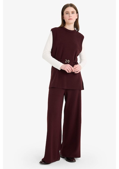 Defacto Relax Fit Pantolon V0088az25wnbr115 Bordo
