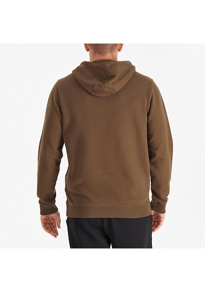 Columbia Csc Basic Sm Logo Erkek Kapüşonlu Sweatshirt-6068 Zeytin Yeşili