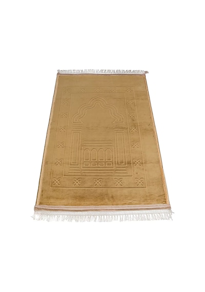Peluş Seccade Gold
