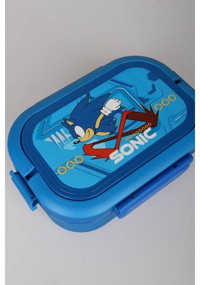 X Dekomus Lisanslı Sonic 3 Bölmeli Beslenme Kabı / Lunch Box Altın