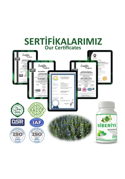 Gökçek Şifa Biberiye Kapsül Rosemary Capsule