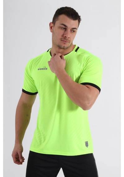 Diadora Elite Antrenman T-Shirt Fosfor Yeşil