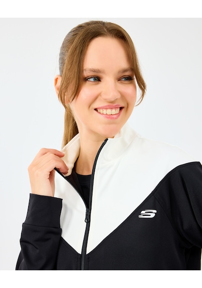Skechers W Performance Track Suit Kadın Siyah Eşofman Takımı S212251-3817 Siyah