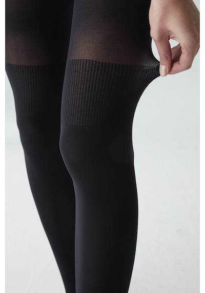 Penti Kadın Siyah Over Knee Külotlu Çorap | Pcdp623k19sk Siyah