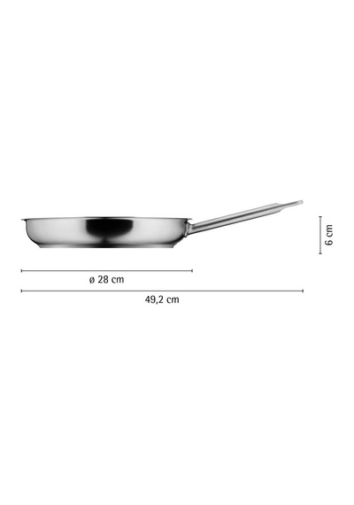 Wmf Ultimate Çelik Tava 28 Cm Gümüş