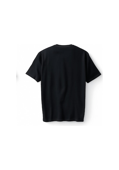 Bumeta Naruto Kakashi Anime Face Japanese Korea Oversize Unisex Tişört T-shirt Siyah