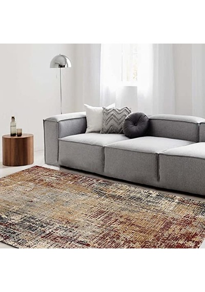 Kadife Kaymaz Pamuk Tabanlı Yıkanabilir Antibakteriyel Oval Çocuk Halısı 160x230