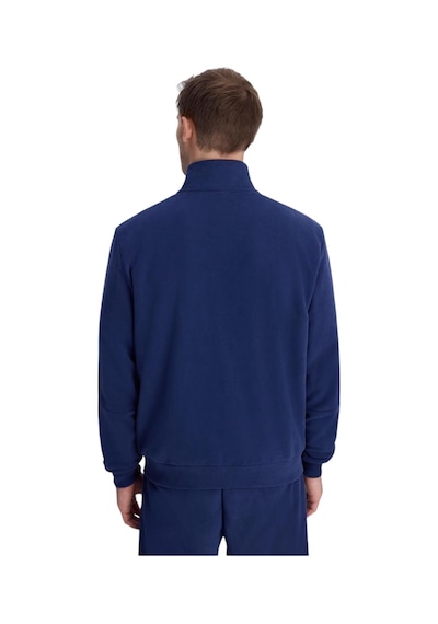 Kappa Authentic İtaly Full Zip Erkek Mavi Comfort Fit Fermuarlı Eşofman Üstü Mavi