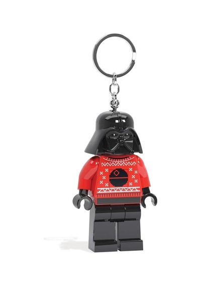 Lego Star Wars Ke173h Darth Vader Holiday Sweater Led Key Chain