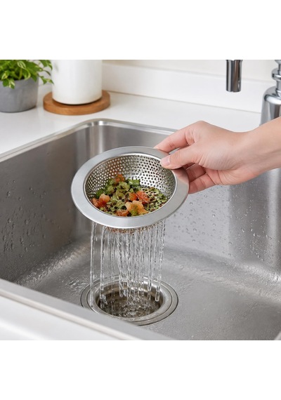Arvale 11.5 Cm Lavabo Gider Süzgeci Mutfak Evyesi Yemek Artığı Diğer