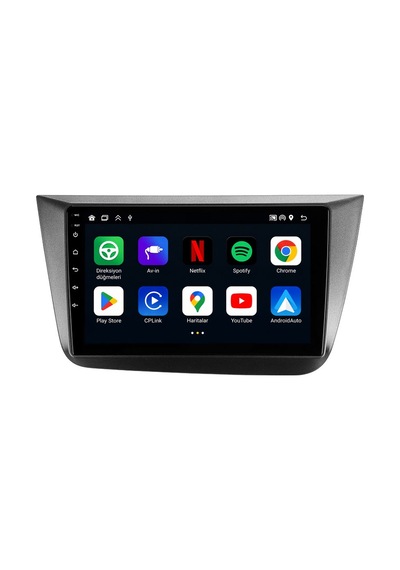 Seat Toledo 2005-2007 Android Multimedya Carplay Android Auto Navigasyon Kameralı 8gb Ram 64gb 9"