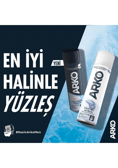 Arko Men Cool Tıraş Jeli 4'lü Paket 200 Ml