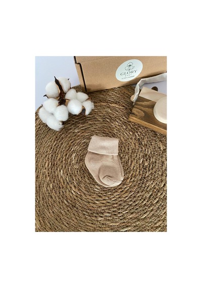 Glory Baby Organik Pamuklu Unisex 5'li Premium Yeni Doğan Bebek Çorabı - Kutulu Beyaz-kahve Beyaz-kahve Glory Baby Organik Pamuklu Unisex 5'li Premium Yeni Doğan Bebek Çorabı - Kutulu Beyaz-kahve Beyaz-kahve