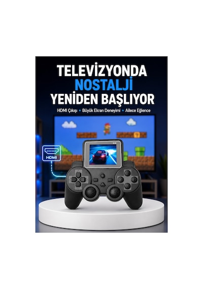 S10 Gamepad Hdmı Tv Bağlantılı 520 Klasik Retro Oyun 2025 Seri  Yeni Nesil Mariposascrt