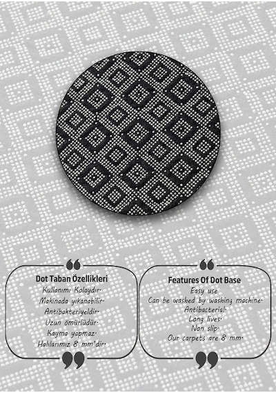 Chilai Home Hoja Bej 2'li Set 60x100 Cm 50x60 Cm Banyo Halısı Djt Bej