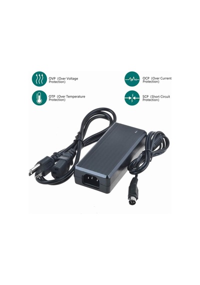 Dc Adaptör - Medikal X-Ray Lcd Monitör Adaptörü - 12 Volt - 4 Pin