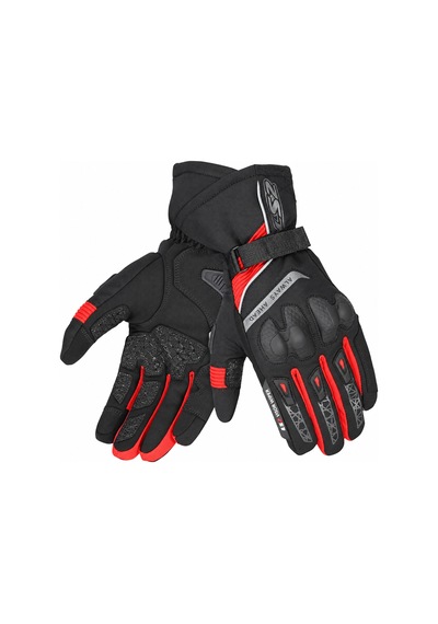 Ls2 Snow Evo H2o Eldiven Siyah-kırmızı Renkli