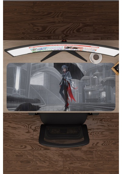 Arlecchino Genshin Impact Anime Gacha V2 - 90x40 Xxl Gaming Mouse Pad Fare Altlığı