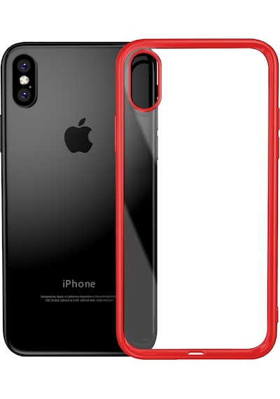 Apple Uyumlu iPhone Bikapak Elıt Shıne X xs Full Kırmızı Kapak