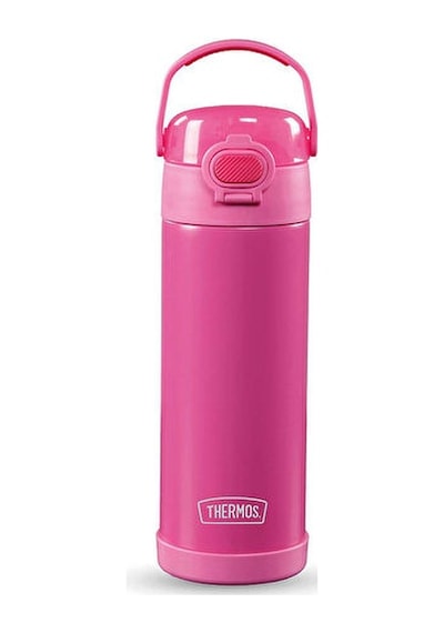 Thermos F422 Funtaıner Cocuk Pıpetlı Termos 0,47l Pipetli Termos F422-024352 Pembe
