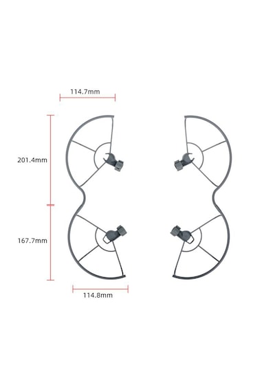 Teknoroket Djı Mini 5 Pro 360 Derece Pervane Koruyucu Propeller Guard