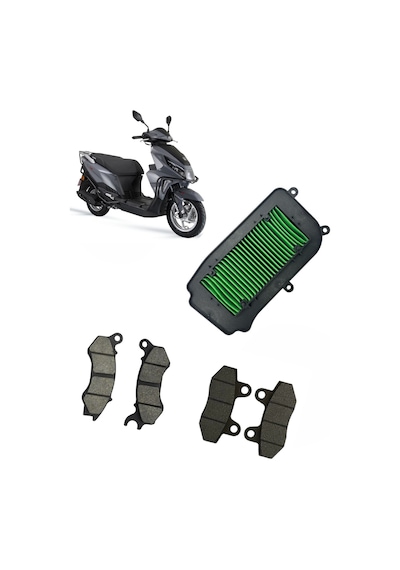 Arora Crv 125 Bakım Seti Ön-arka Balata Ve Hava Filtresi