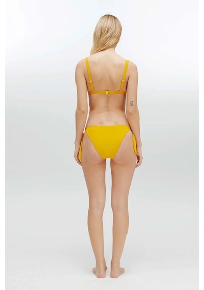 U.S. Polo Assn. Kadın Hardal Bikini Takım Hardal