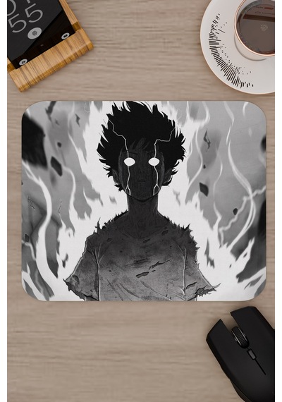 Mob Psycho 100 Anime V1 - 22x18 Gaming Kauçuk Kaymaz Taban Mouse Pad Fare Altlığı