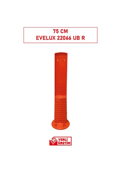 22066 Ub R Esnek Yön Ayırıcı Delinatör 75 Cm Reflektörlü Trafik Güvenlik Ekipmanı