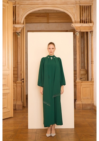 Senna Laura Dress Zümrüt Zümrüt