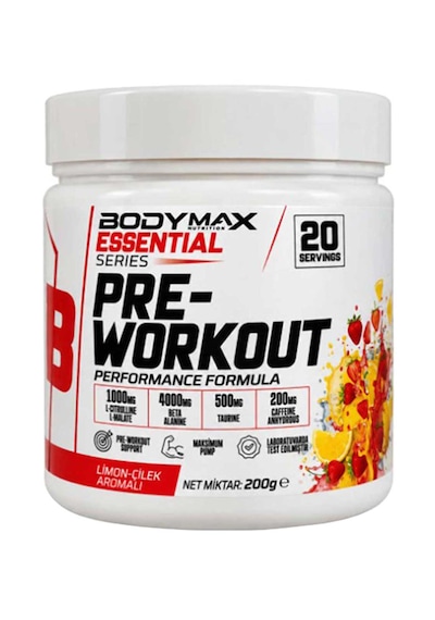 Fruit Mass Gainer 3000 Gr Ananas Aromalı + Pre-workout 200 Gr Çilek Limon Aromalı + Shaker Hediyeli Set Kopyala