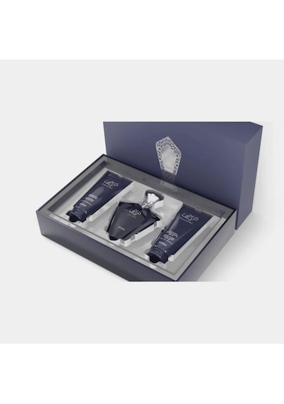 Afnan Turathi Blue Erkek Parfüm EDP 90 ML + After Shave 100 ML + Duş Jeli 100 ML