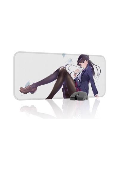 Komi Can't Communicate Dikişli Kauçuk Oyuncu Mousepad V5 - 70x30 Xl Gaming Mouse Pad