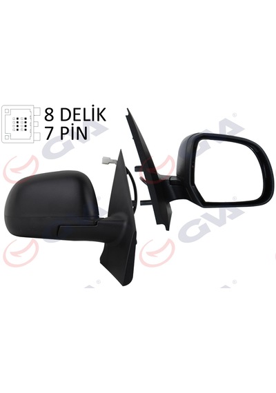 Dış Dikiz Aynası Sağ Dokker-lodgy 12 Elektrikli+ısıtmalı+konveks 7 Fiş Vm-6803ehsr Oem 963019902r